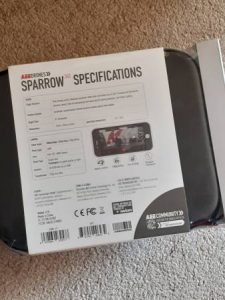 AEE Sparrow 360 WiFi Selfie Quadcopter Drone 12MP FHD Camera Obstacle 