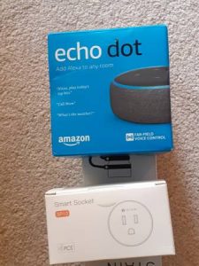 Amazon echo dot + outdoors plugins 